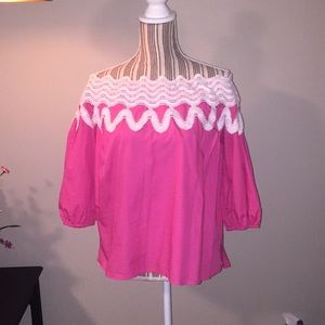 Crown & Ivy off shoulder top